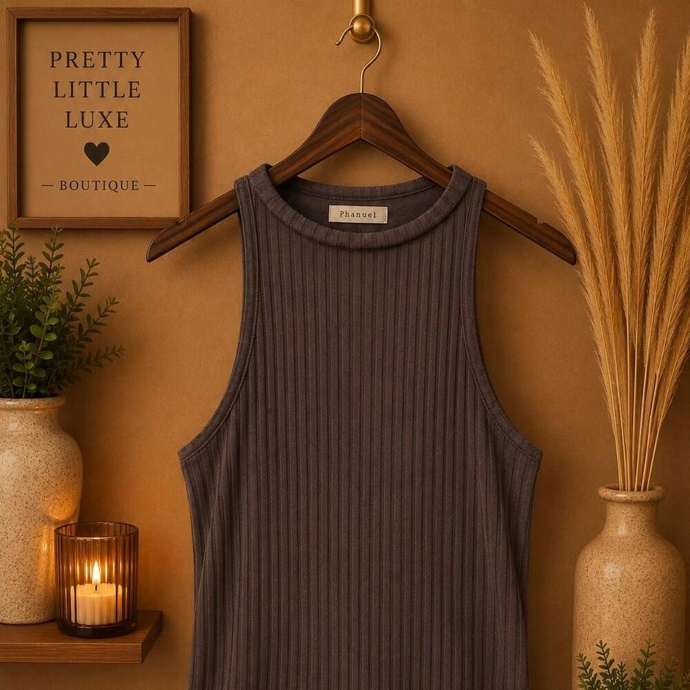 No-brand Women's Brown and Green Crop-top